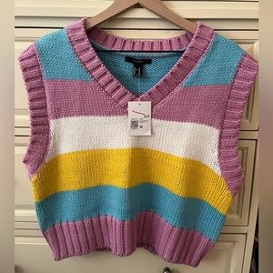 Forever 21 Sweater Vest NWT